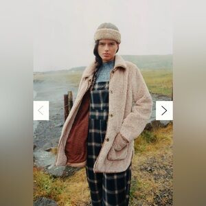 Anthropologie Amina Sherpa Coat XS